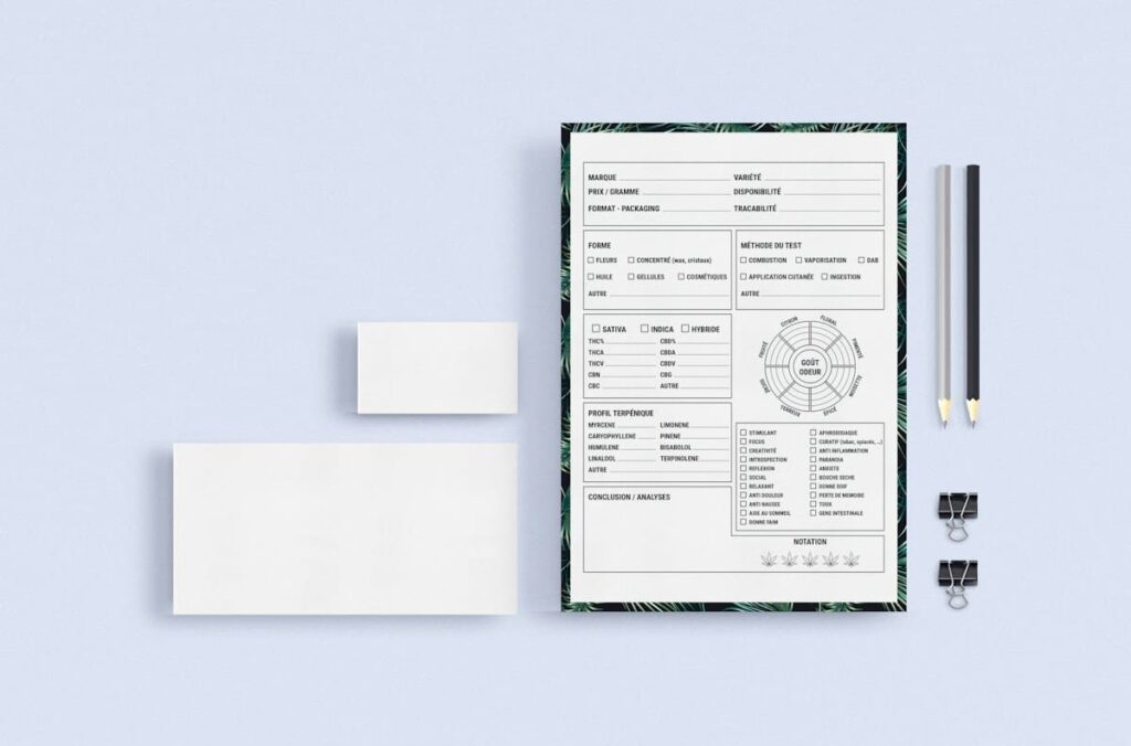 Paper form with a pen and a clipboard